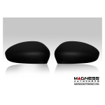 FIAT 500 Mirror Covers in Carbon Fiber by MADNESS - Matte Finish
